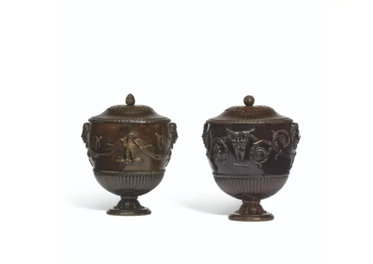 A Pair of Neoclassical Italian Vases
